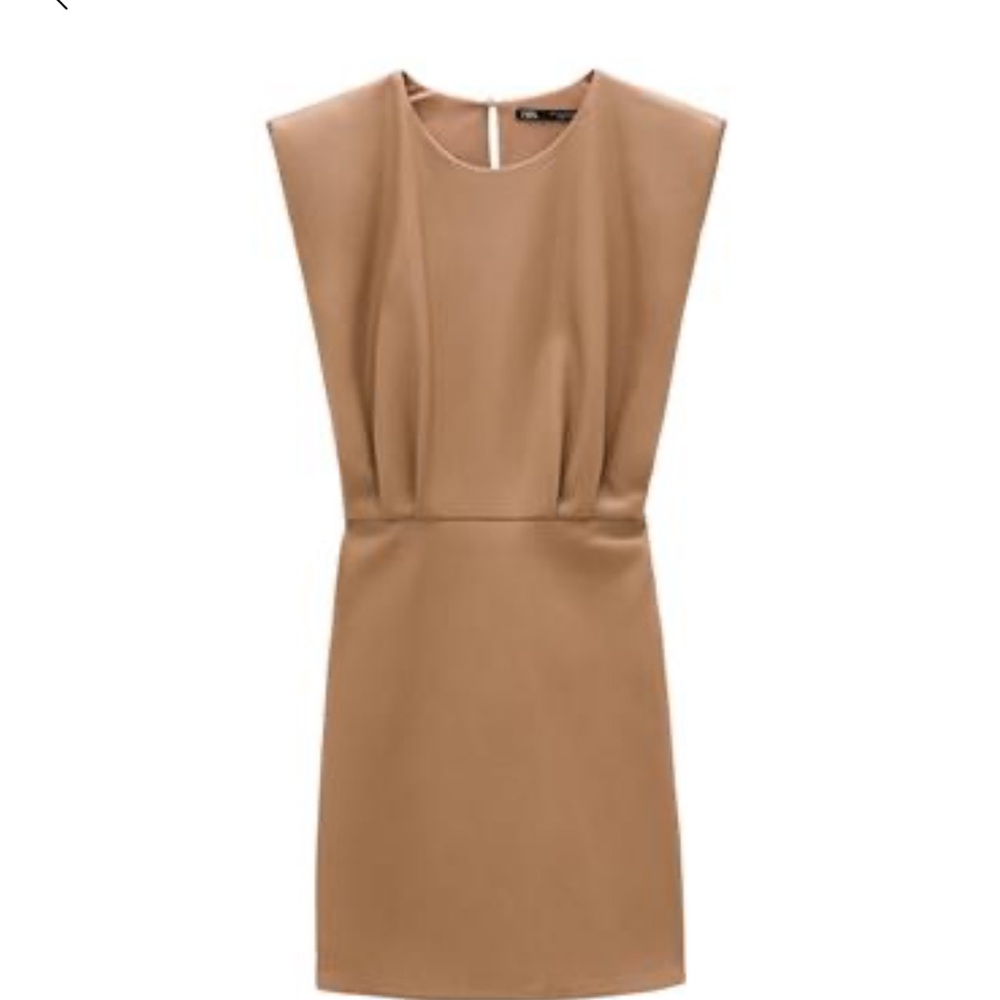 Zara Faux Leather Dress